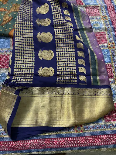 Old Bridal Silk