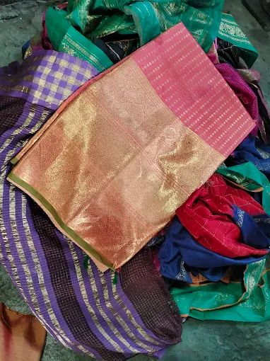 Vintage Pattu Saree
